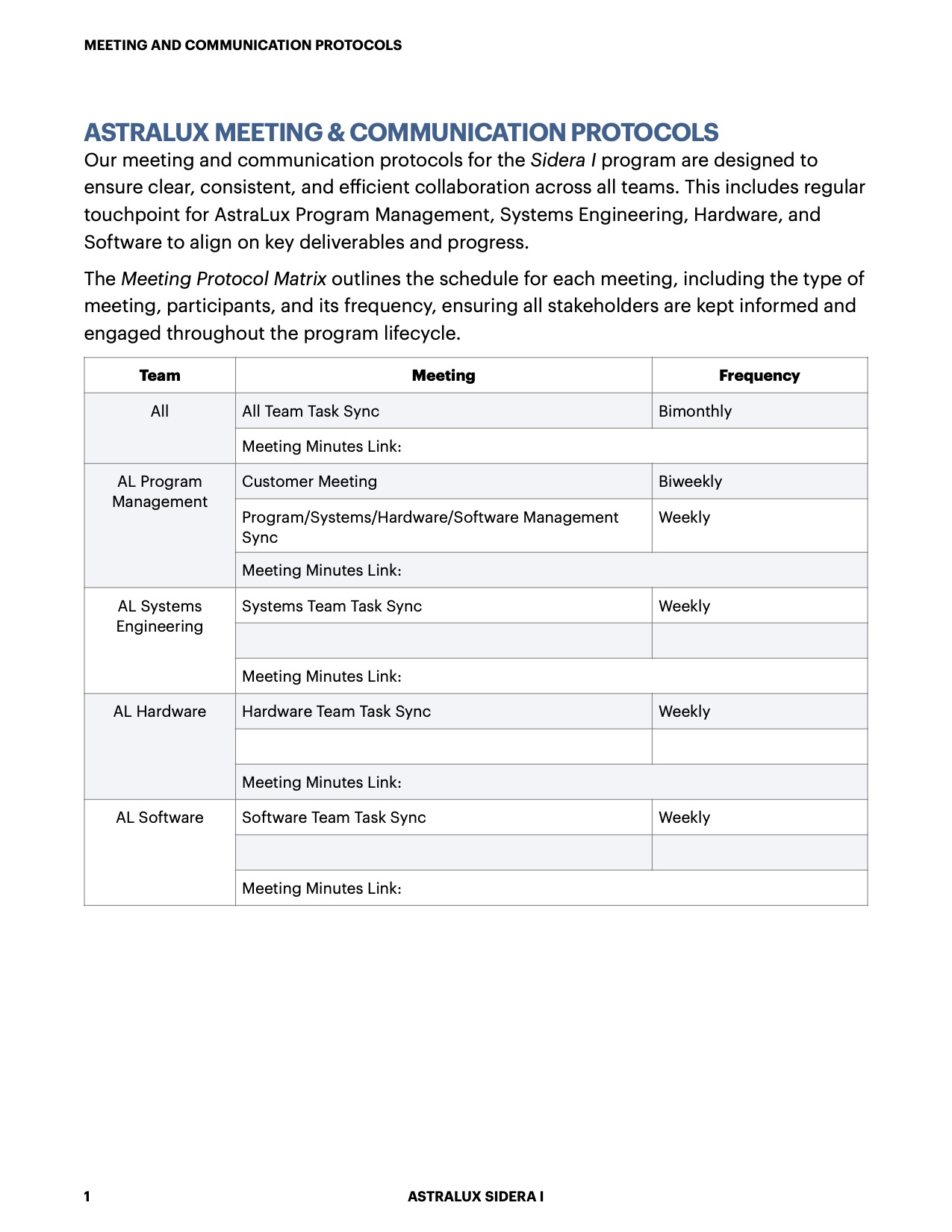 Meeting Protocols Page 2